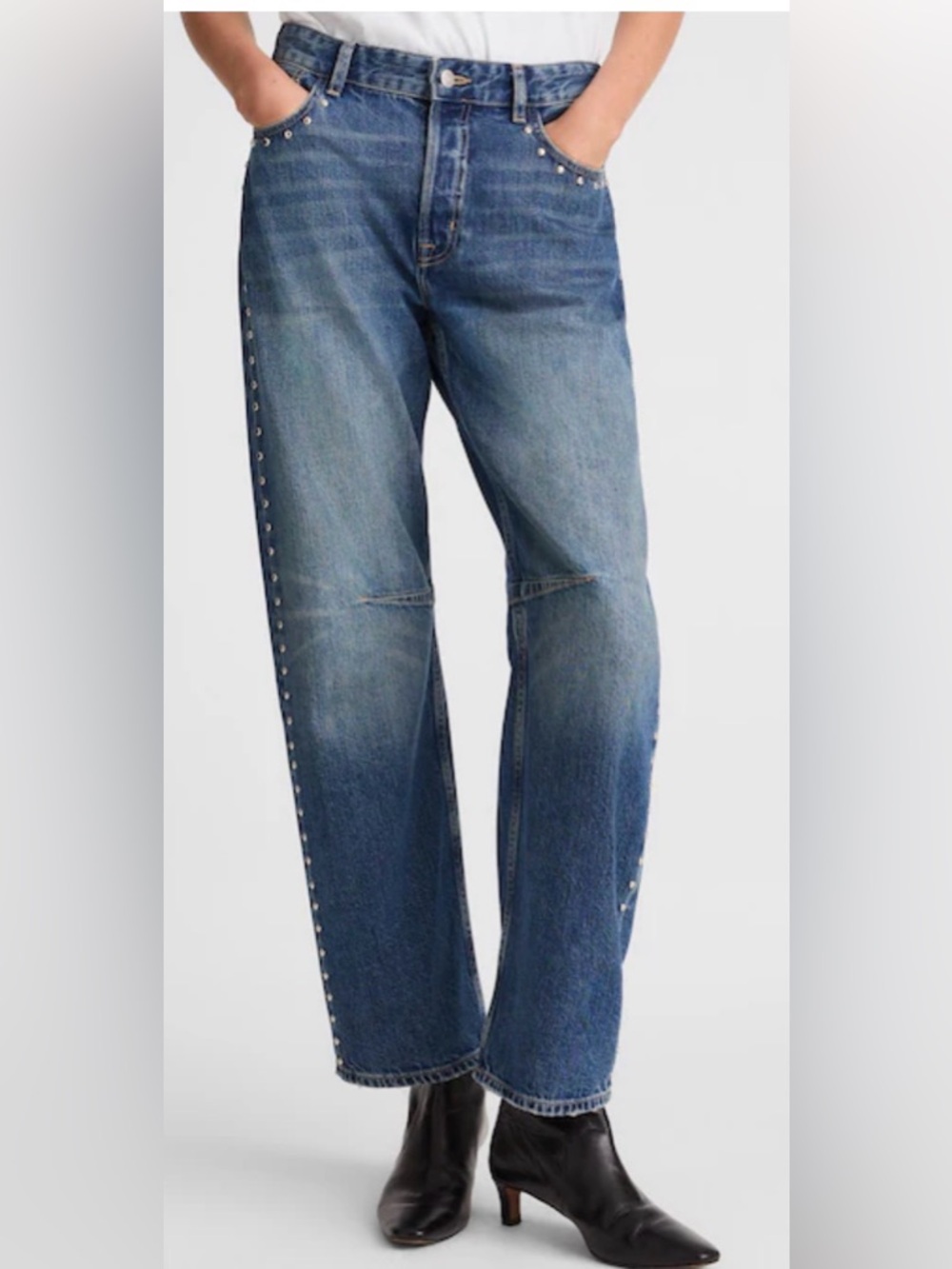 Madewell Darted Barrel Jeans